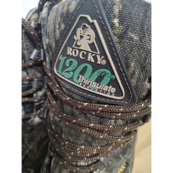 Rocky Camo Bear Trax Series 8973 Gore-Tex  Boots Mens 8.5 W 1200 gr. Insulated main image 14